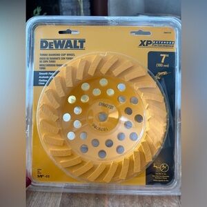DEWALT 7-Inch Turbo Diamond Cup Grinding Wheel